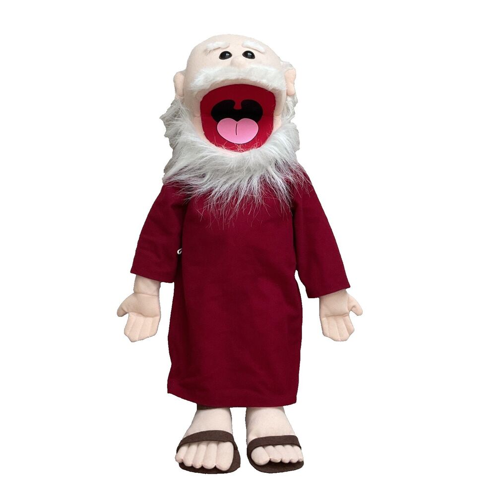 Silly Puppets 25" Noah, Full Body Bible Character, Christian Ministry Puppet